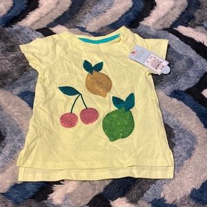Yellow Cat & Jack Short sleeve 2T shirt girls